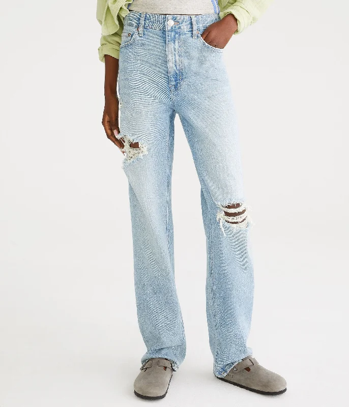 Latest fashion trends for modern women   Aeropostale Curvy High-Rise Baggy Jean