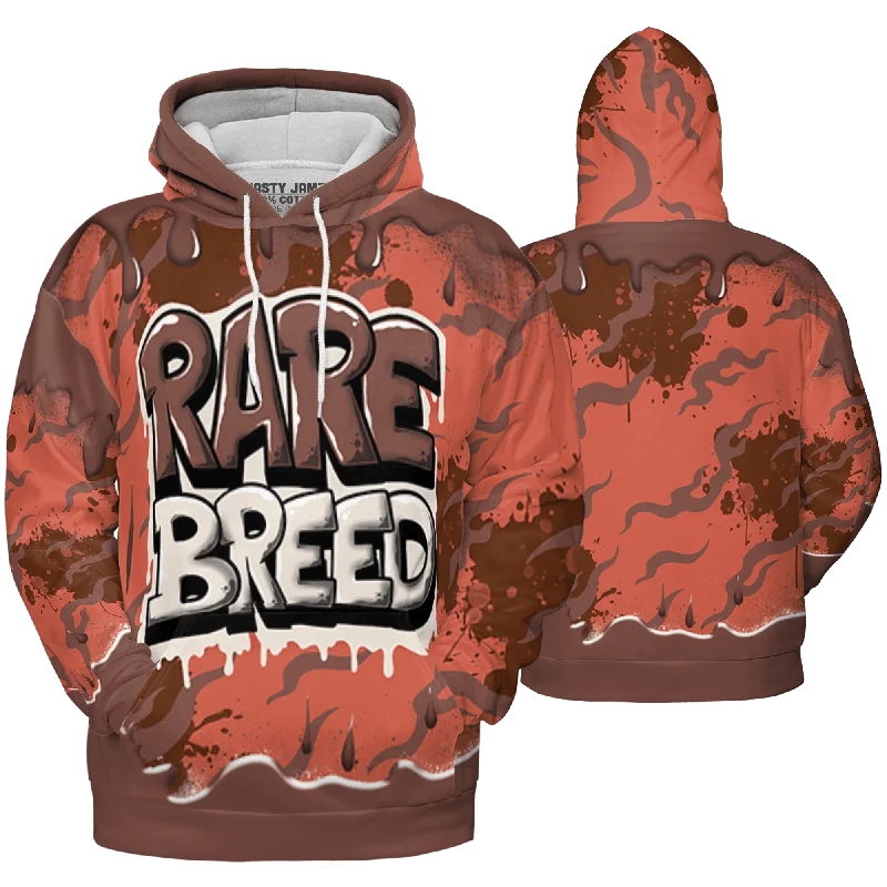 NastyJamz High OG Dusted Clay 1s Hoodie Match Rare Breed 3D All-Over Print Drippin