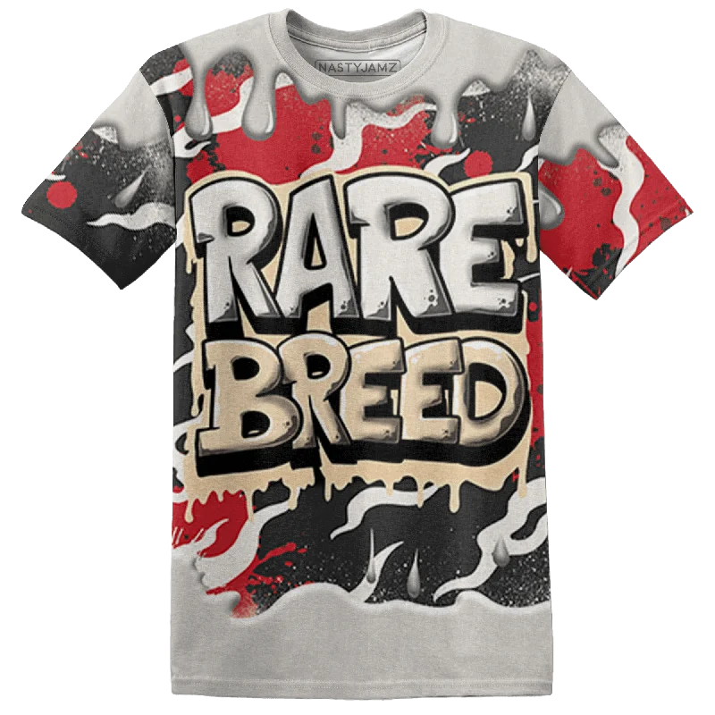 NastyJamz Jumman Jack University Red T Shirt Match Rare Breed 3D All-Over Print Drippin