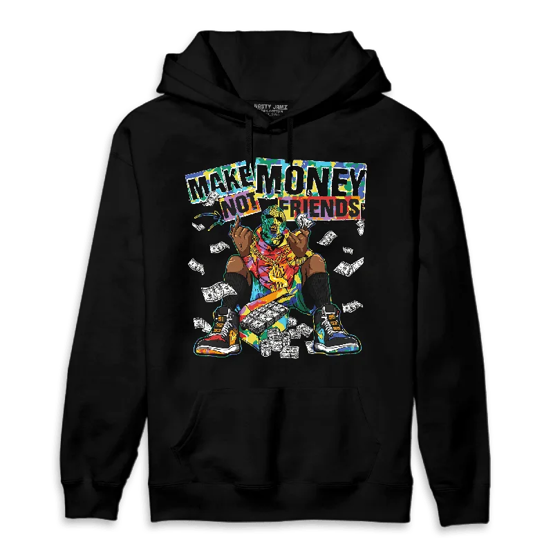 NastyJamz Mid GS Six Championships 1s Hoodie Match Make Money Not Friends