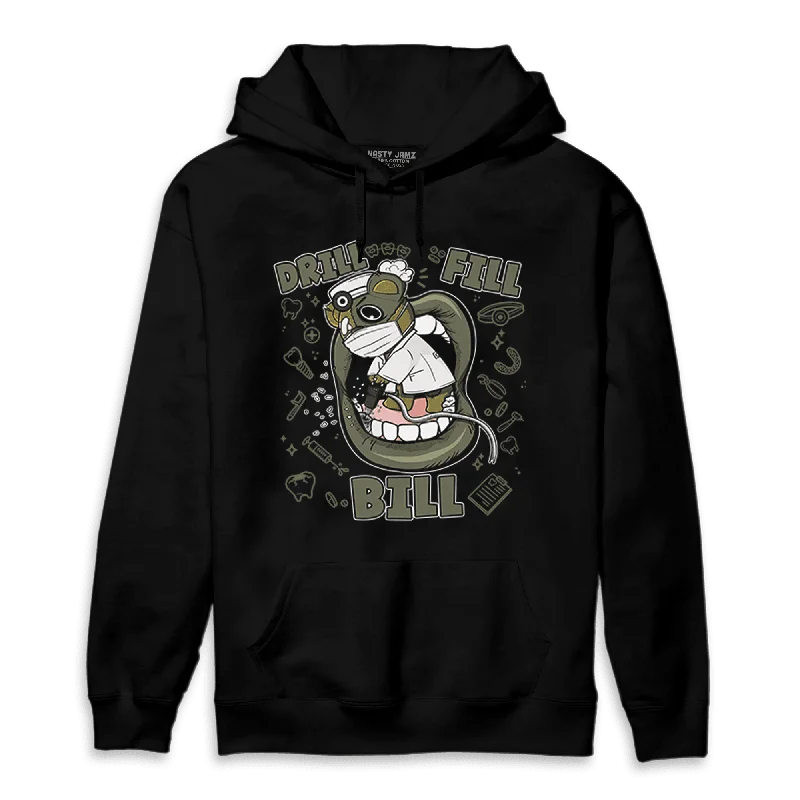 NastyJamz SE Craft Medium Olive 4s Hoodie Match BER The Dentist