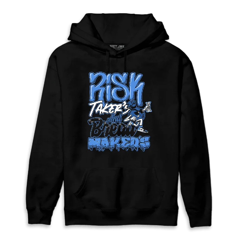 NastyJamz University Blue Toe 1s Hoodie Match Making Our Bread