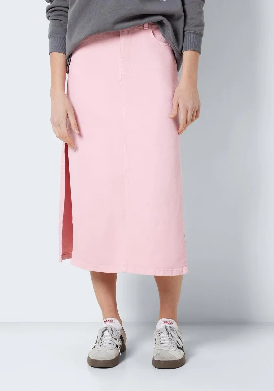 Noisy May Kath Side Split Midi Skirt, Pirouette