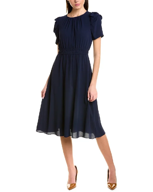 Timeless clothing pieces every woman should own   London Times Bubble Crepe Midi Dress
