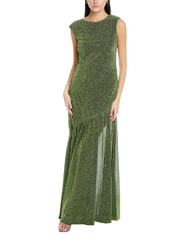 Stylish plus-size clothing for women   Sachin + Babi Asymmetric Maxi Dress