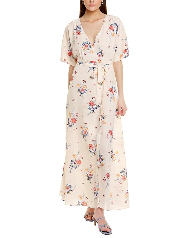 Bold and sophisticated looks for every woman   Socialite Kimono Wrap Maxi Dress