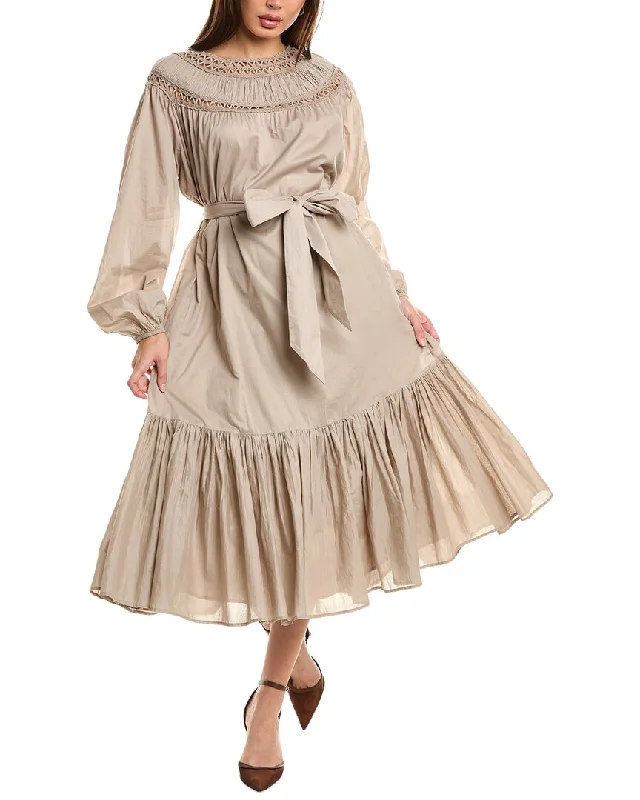 Feminine fashion to express your unique style   Merlette Verlaine Midi Dress